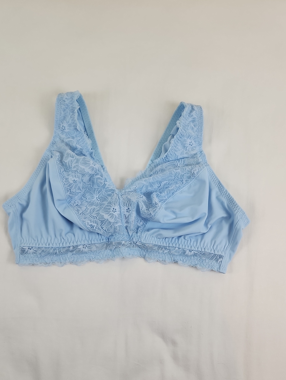 Light Blue Lace Bra 2x - Women's Intimates